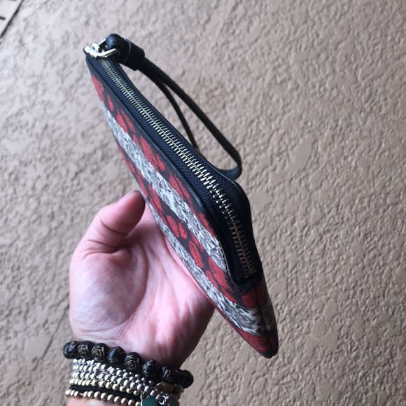 Coach Rose Queen Corner Zip Wristlet NWT - Picture 6 of 8